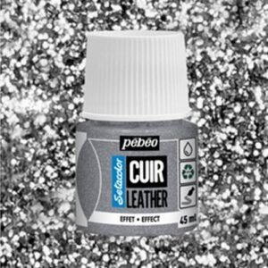 Setacolor Pelle 45Ml Paillette Argento