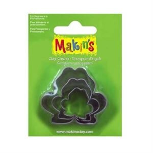 Stampo Metallo Makin S 3 Misure 2 3 4 Cm Rana