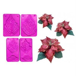 Stampo Per Moosgummi Poinsettia X3 719999