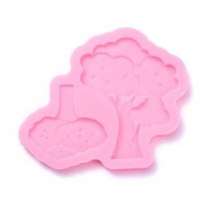 Stampo Silicone Alberi 107X85mm 66X68mm. DIY F045