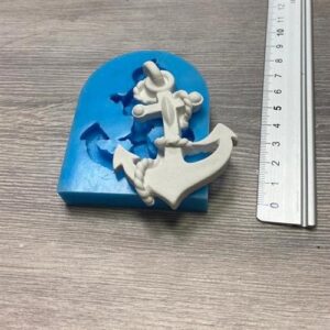Stampo Silicone Artigianale Ancora Grande 79863cds
