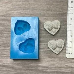 Stampo Silicone Artigianale Cameo Spighe 