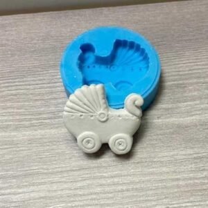 Stampo Silicone Artigianale Carrozzina