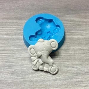 Stampo Silicone Artigianale Elefantino
