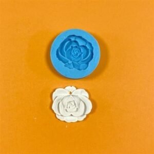 Stampo Silicone Artigianale Fiore Pendente