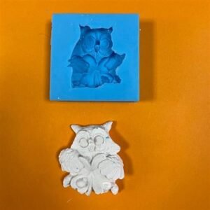 Stampo Silicone Artigianale Gufo 6