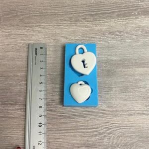 Stampo Silicone Artigianale Lucchetti Chiavi
