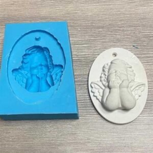 Stampo Silicone Artigianale Pendente Angelo