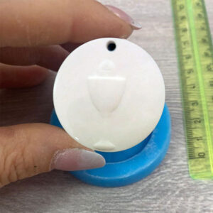 Stampo Silicone Artigianale Pendente Comunione 39Mm