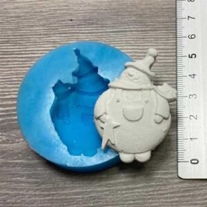 Stampo Silicone Artigianale Pupazzo Neve 1