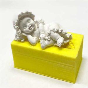 Stampo Silicone Bambina 80X30mm