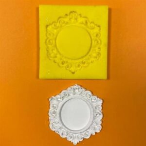 Stampo Silicone Cornice 65x60mm Diy L015 09b