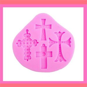 Stampo Silicone Croci 95x90x10mm Ajew P046 45