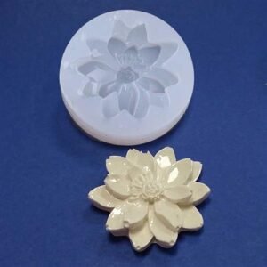 Stampo Silicone Fiore Fiore Di Loto 34Mm DIY L005