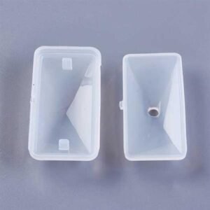 Stampo Silicone Gioielli Rettangolo 3D 50X22 Interna DIY F023