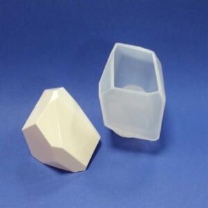 Stampo Silicone Pietra Sfaccettata Fermacarte 54X48x67 DIY WH0020 03C