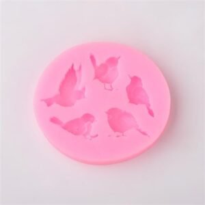 Stampo Silicone Uccelli 54X61x10mm AJEW L054