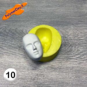 Stampo Silicone Volto 10 37X22mm VS10