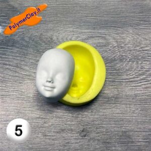 Stampo Silicone Volto 5 44X31mm VS5