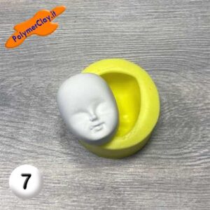Stampo Silicone Volto 7 36X29mm VS7