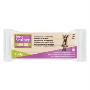Super Sculpey Living Doll Light 454Gr ZSLD3