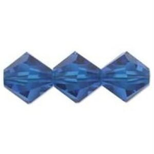 Swarovski Bicono 4Mm Blu Capri 5328