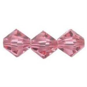 Swarovski Bicono 4Mm Rose 5328