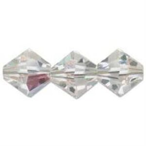 Swarovski Bicono 6Mm Ab Crystal 5328