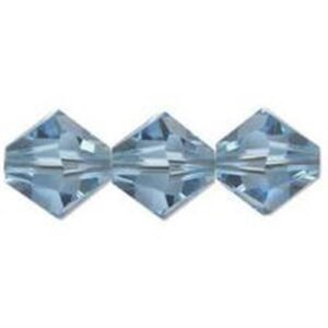 Swarovski Bicono 6Mm Aquamarina 5328