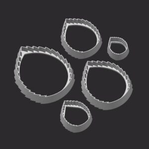 Tagliapasta Pla Set Rosa Foglia TPLA10