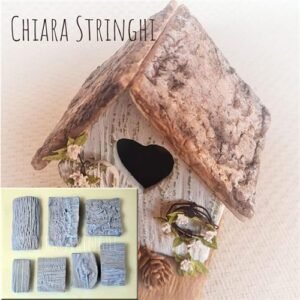 Texture Legno Corteccia Chiara Stringhi 7Pz TXT1