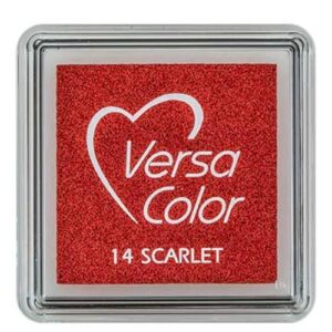 Timbri Tampone Versacolor 14 Scarlet Vs 14