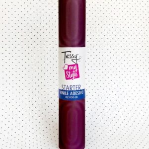 Vinile Adesivo Cm 305X50cm Starter Lucido Burgundy