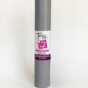 Vinile Termoadesivo Cm 305X50cm Basic Grigio