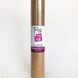 Vinile Termoadesivo Cm 305X50cm Glitter Tawny