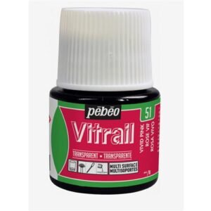 Vitrail A Solvente 45Ml Rosa Vivo 050
