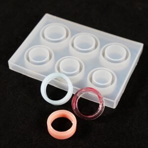 Stampo Silicone Gioielli Anelli Mis. 18mm E 19mm Diy G007 01