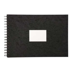 Album De Voyage Acqua Relle Spiralato A4 20f 300g Grana Torchon 96061c