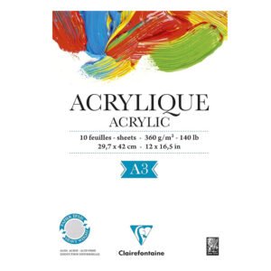 Blocco Acrylic A3 10f 360g 96309c