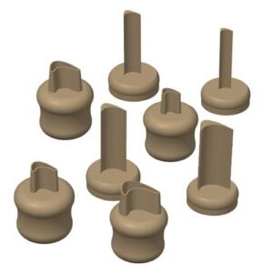 Cutter Espulsione Resina Boomerang Set 4pz 0 6 0 8 1 0 1 25cm Booset