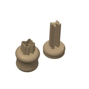 Cutter Espulsione Resina Fiocco 1 0cm Fio10