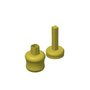 Cutter Espulsione Resina Quadrato Round 0 6cm Qro06