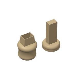 Cutter Espulsione Resina Rettangolo 1 0cm Ret10