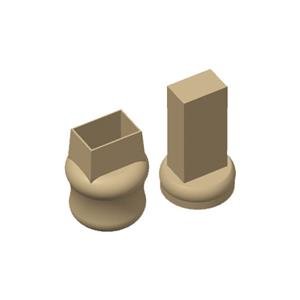 Cutter Espulsione Resina Rettangolo 1 25cm Ret12