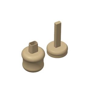 Cutter Espulsione Resina Rettangolo Round 0 6cm Rro06