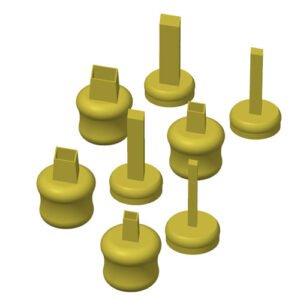 Cutter Espulsione Resina Rombo Set 4pz 0 6 0 8 1 0 1 25cm Romset