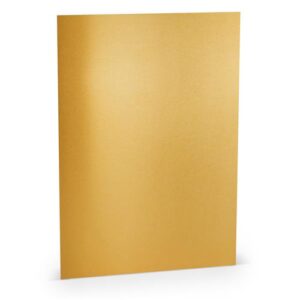 Paperado Papier Cartoncino A4 250gr 5pz Metallico Oro 5606