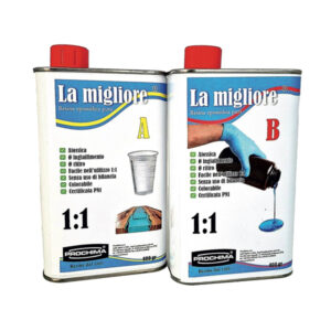 Prochima Resina Epossidica La Migliore 1 1 Ab Gr 800 Fe039g800