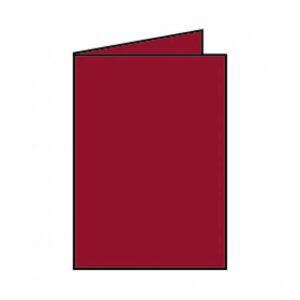 Paperado Papier Cartoncino B6 Doppio 220gr Rosso Bordeaux 5629