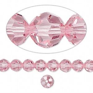 Swarovski Tonda 4mm Light Rose 8115 4049